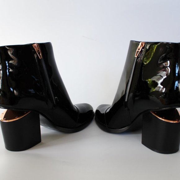 New ALEXANDER WANG Gabi Bootie Patent Leather - Picture 8 of 10